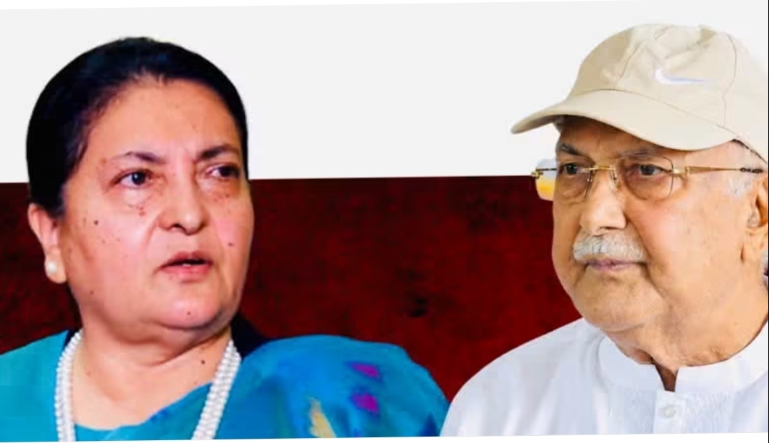 अन्ततः  भण्डारी शरणमा ओली : विष्णु-शंकरको विद्रोहले हल्लियो ओलीको कुर्सी !